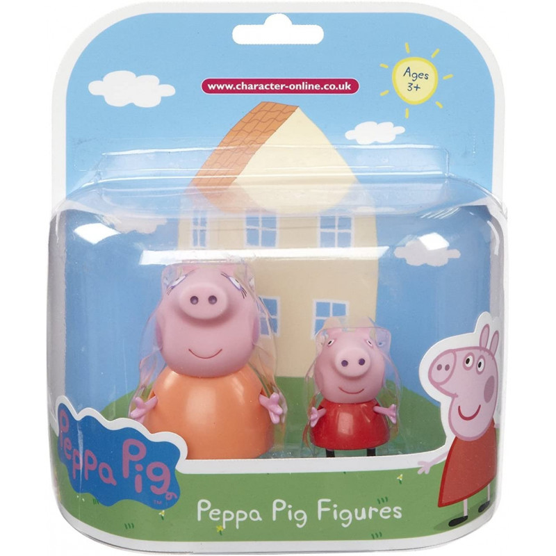 Peppa Pig Figuras Coleccionables Familia